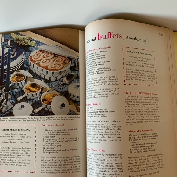 Better Homes and Gardens "Holiday Cook Book" Special Occasions Vintage 1950s - Picture 5 of 14